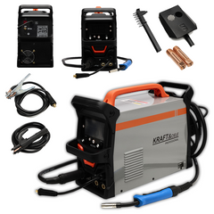 CO2 aparat za zavarivanje 255 A (MIG / FLUX / MMA / TIG-LIFT / ALU)