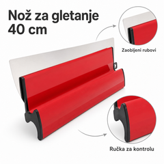 Nož za gletanje 40 cm Kraft&Dele
